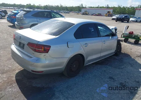 2016 Volkswagen Jetta 1.4T S из США, поврежденный, VIN 3VW267AJXGM305811